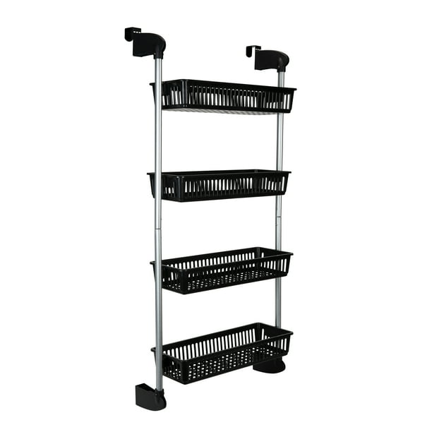 over door hooks with basket