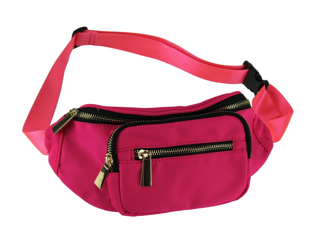 fuchsia fanny pack