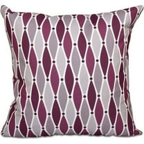 Simply Daisy 16" x 16" Wavy Geometric Print Pillow