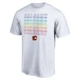 thumbnail image 2 of Men's White Calgary Flames City Pride T-Shirt, 2 of 3