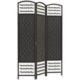 thumbnail image 1 of HOMCOM 5.6ft Folding Room Divider, Freestanding Privacy Screen for Bedroom, 1 of 10