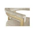 thumbnail image 5 of Meridian Furniture Marcello Stone Velvet Counter Stool (Set of 2), 5 of 7