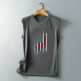 thumbnail image 5 of IROINNID Women's Round Neckline T-Shirt Sleeveless 4th Of July Summer Casual Loose Tops Independence Day, 5 of 5