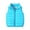 Light Blue, variant on Baby Clothes Toddler Puffer Vests Lightweight Zip up Stand Collar Boys Winter down Vest Solid Color