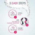 thumbnail image 3 of Bioderma Sensibio H2O Biodegradables Wipes Cleansing And Make-Up Remover, 3 of 6