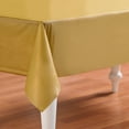 thumbnail image 7 of Plastic Tablecover, Gold, 54" x 108", 7 of 7