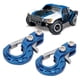 thumbnail image 4 of Ganchos De Remolque RC, Piezas De Repuesto Resistentes A La Corrosión 2 Uds Gancho De Cuerda De Tracción Estructura Firme De Tamaño Estándar Para Coches De Control Remoto 1/10 ANGGREK Azul, 4 of 8