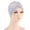 Silver, variant on Women Solid India Muslim Ruffle Chemo Hat Headwear Head Wraps Turbans Beanie Cap Headwraps Wine, Fall Fashion 2022 Spring Winter