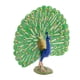 thumbnail image 3 of Modelo de animal de pájaro sólido estático de simulación para niños Adornos decorativos de pavo real Modelo de juguete de pavo real regalo, 3 of 4