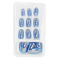 thumbnail image 2 of Uñas postizas, 24 piezas, uñas postizas tipo ataúd, uñas postizas, salida de alta intensidad, 2 of 14