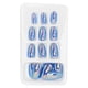 thumbnail image 2 of Uñas postizas, 24 piezas, uñas postizas tipo ataúd, uñas postizas, salida de alta intensidad, 2 of 14