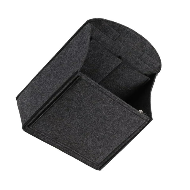 Advancent Divisor de aplicaciones amplias para mochila, bolso para almacenamiento versátil, bolsa pequeña con inserto de fieltro de primera Almacenamiento y organización del hogar Negro l