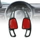 thumbnail image 4 of 2x extensión de palanca de cambios para volante de coche, reemplaza directamente los accesorios automotrices, fácil de instalar para Q2 S5 Patrón de carbono negro, 4 of 8