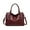 a-Wine Red, variant on Hobo Bags for Women Handbags Purse Ladies Leather Shoulder Bag Crossbody Purses