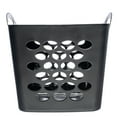 thumbnail image 3 of Mainstays Flexible Plastic Laundry Basket, Rich Black, 6 Pack, 3 of 7