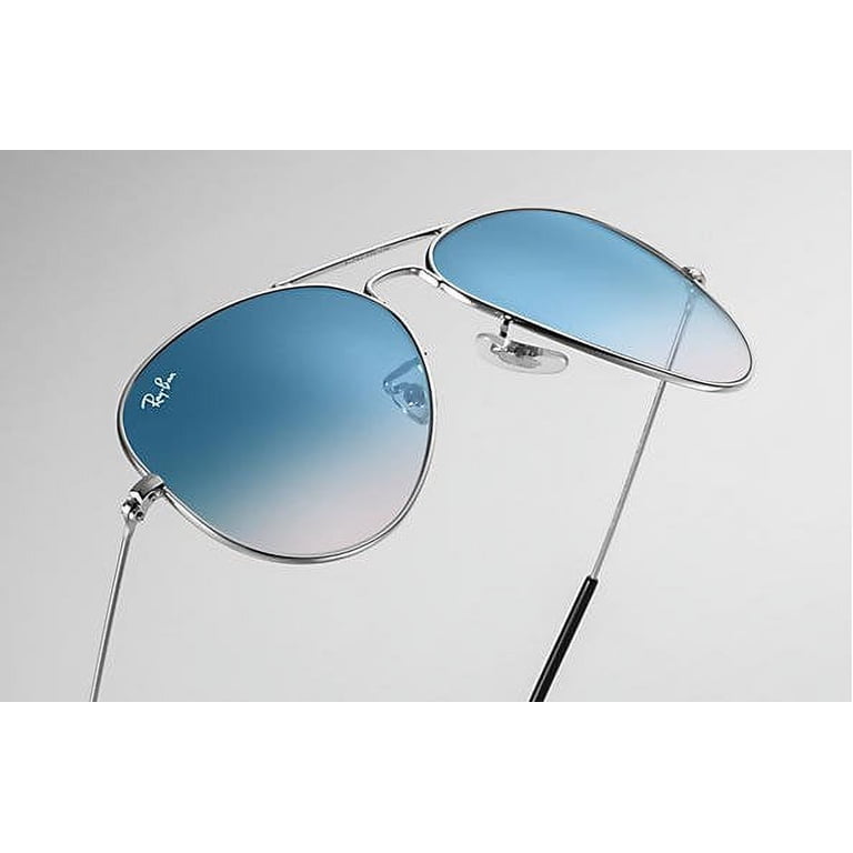 Ray Ban RB3025 003/3F 62M Silver/ Light Blue Gradient Aviator