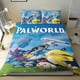 thumbnail image 1 of Palworld Conjunto de sábanas temático, trío de piezas, cómodo y amigable con la piel, diseño único, regalo de decoración para el hogar para familiares, amigos y fans,135X200cm, 1 of 6