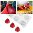 thumbnail image 3 of Bewildely Molde de silicona para pastel, sombrero de Navidad, bandeja para hornear, forma de tapa de Navidad, bandeja para tortitas de Chocolate, Kits de decoración para fiestas No.01 Bewildely HA008510-01, 3 of 6