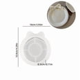 thumbnail image 3 of Bandeja de almacenamiento Circular con lazo, molde de silicona for resina y yeso, almacenamiento de joyería Universal, decoración de escritorio, 1 ud., 3 of 3