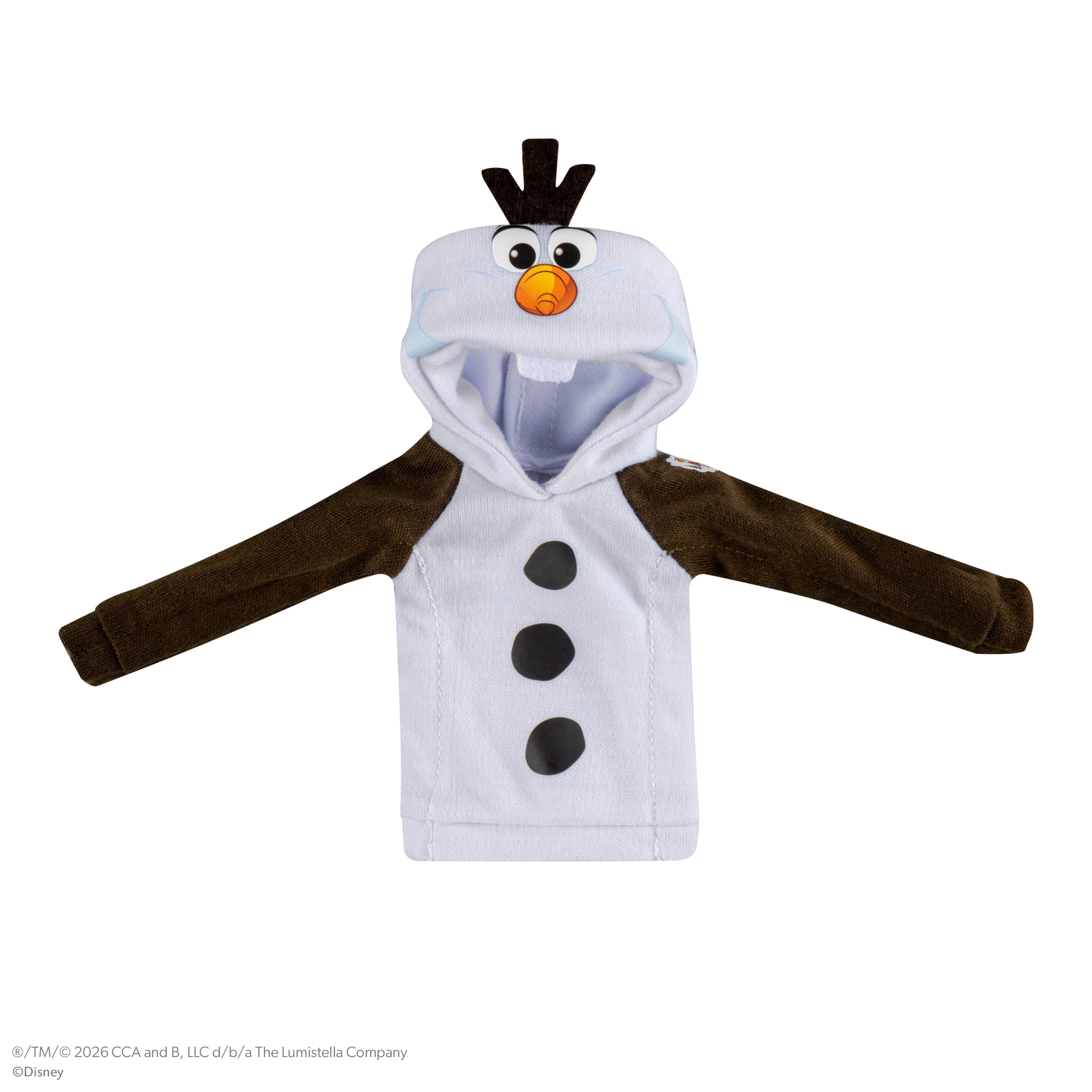 The Elf on the Shelf Disney Frozen Olaf Warm Hugs Hoodie with Olaf Standee - Scout Elf Not Included
