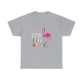 thumbnail image 2 of Funny it's My Birthday Pink Watercolor Flamingo  T-Shirt, 2 of 2