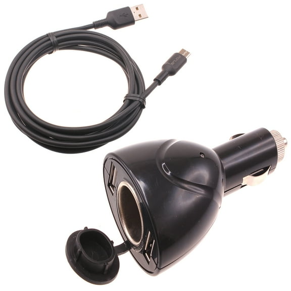 6ft Type-C Cable 2-Port USB Charger for Samsung Galaxy Z Fold4 Phone - Power Cord DC Socket Splitter USB-C Wire Adapter M7A Compatible With Galaxy Z Fold4 Model