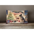thumbnail image 3 of Carolines Treasures DAC1359PW1216 16 x 12 in. Unisex German Shepherd Christmas Fabric Decorative Pillow, 3 of 4