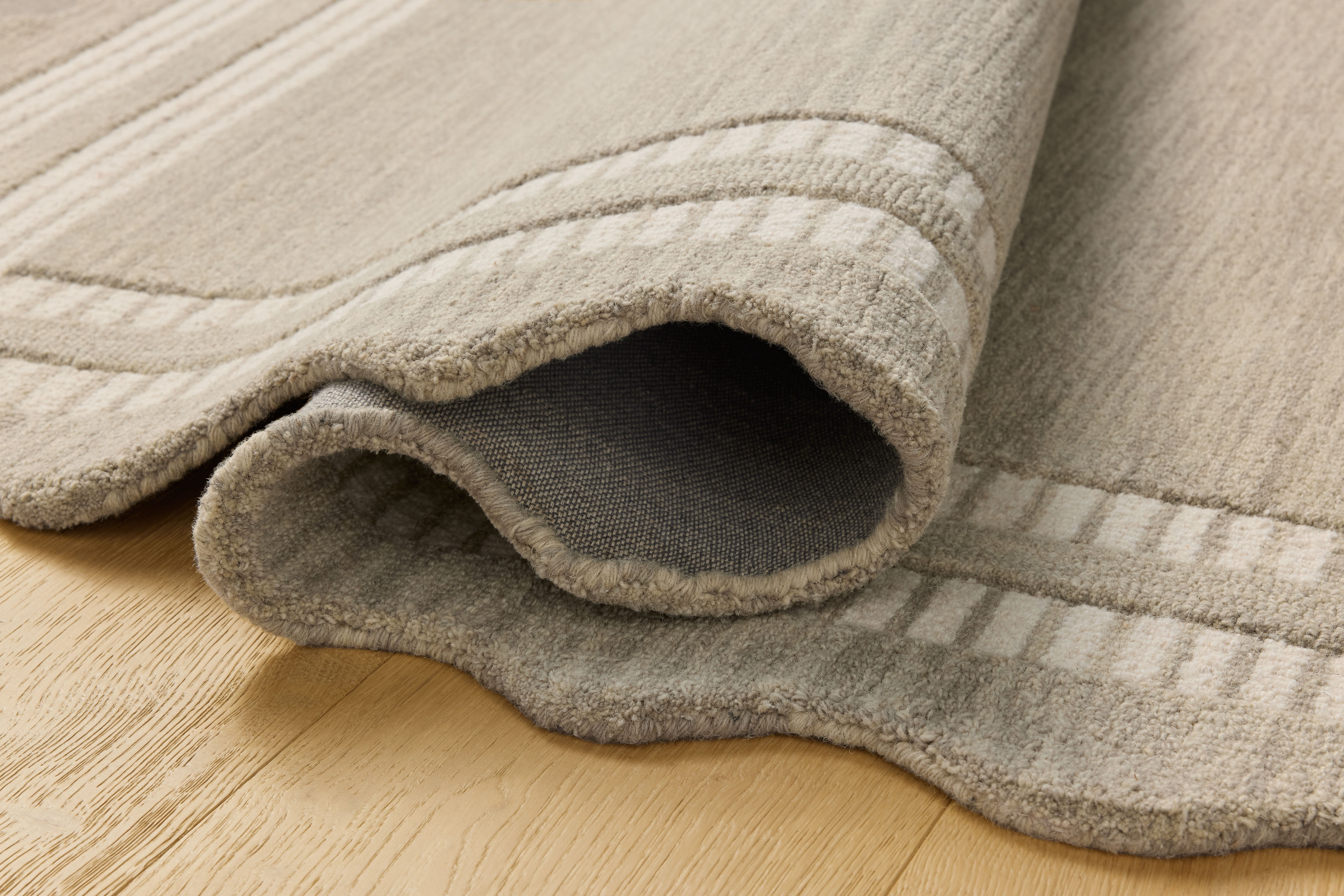 Chris Loves Julia x Loloi Scottie Fog / Ivory 9'-3" x 13' Area Rug