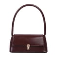 thumbnail image 3 of Bolso de piel sintética para mujer, tipo hobo, ideal para ir al trabajo, citas, compras navideñas., 3 of 8