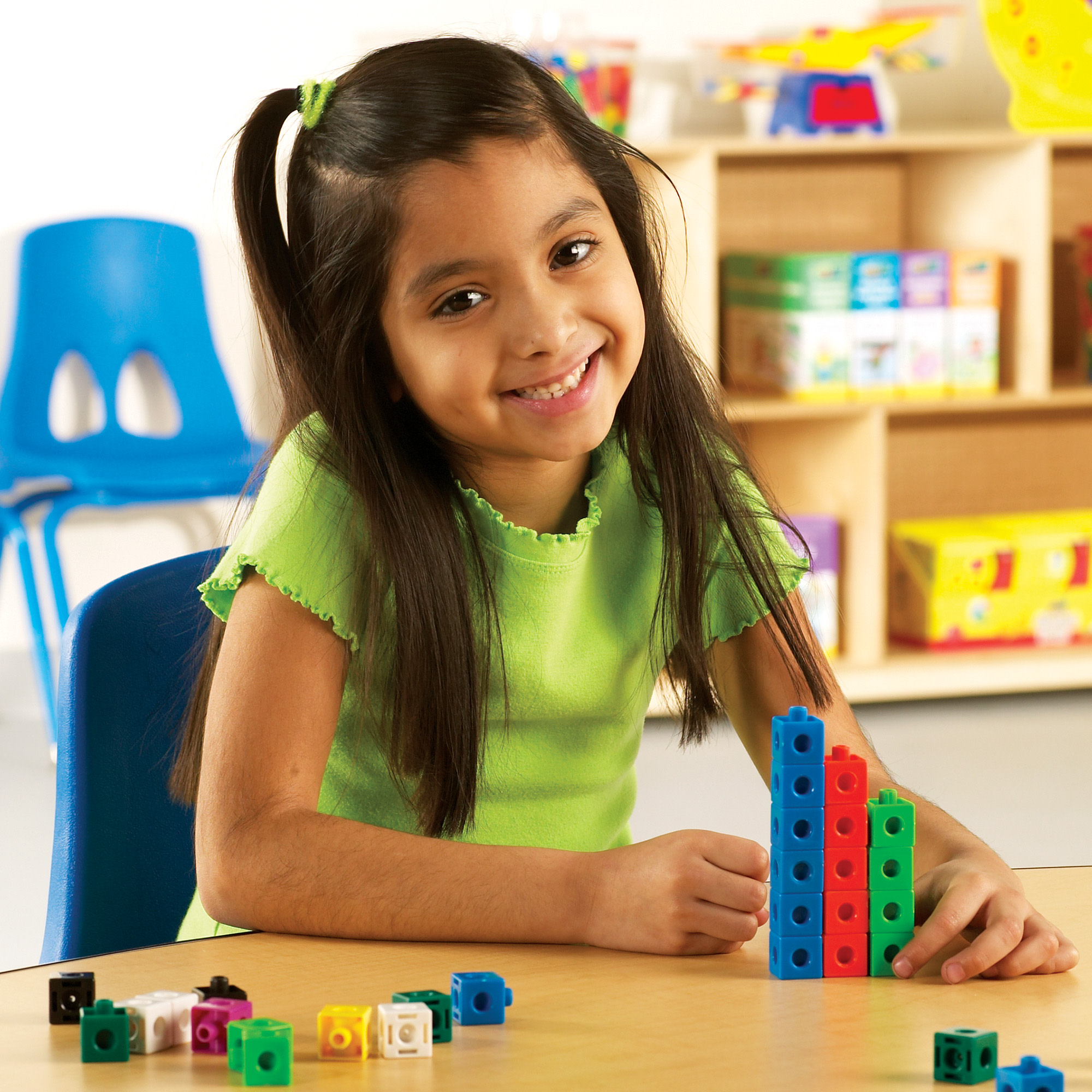 Learning Resources Snap Cubes, Set of 1000, Kindergarten Math Toys,  Ages 5+
