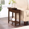 thumbnail image 7 of Pemberly Row Contemporary Wood Flip Top End Table in Espresso, 7 of 7