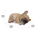 thumbnail image 2 of 7" Sleeping French Bulldog Puppy Outdoor Garden Statue, 2 of 5