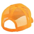 thumbnail image 5 of Falari Trucker Hat 2-Piece Set, 6 Panel, Cotton Mesh, Adjustable Size Baseball Cap - Gold & Gold, 5 of 7