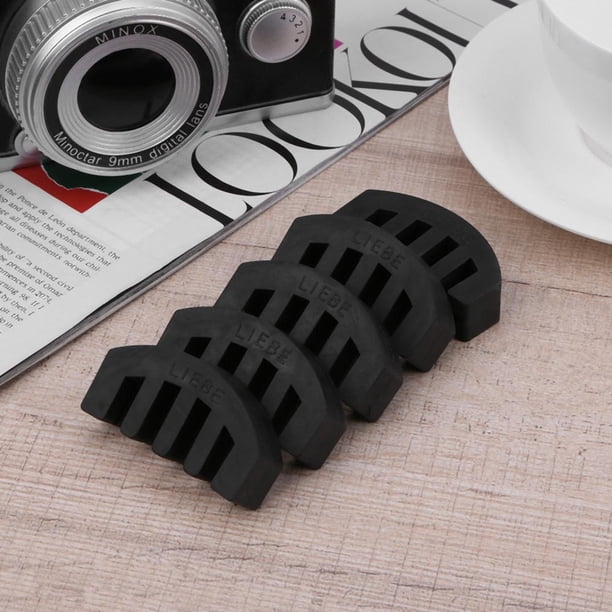 Violín profesional de 5 piezas accesorio de goma de 5 puntas Ehuebsd color negro 44 2 3 novedad