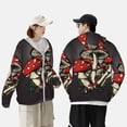 thumbnail image 4 of Balery Red Mushrooms Sudadera ligera de manga larga con capucha y protección solar UPF 50+ para hombre y mujer, ideal para pesca y running-X-Large, 4 of 7