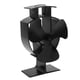 thumbnail image 1 of Ventilador de estufa alimentado por calor con aspas, ventilador de chimenea de 3 aspas, ventilador de estufa de leña, ventilador de chimenea probado profesionalmente, 1 of 9