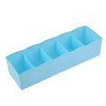 thumbnail image 1 of Discount Five Grids Multifunction Underwear Socks Tiny Things Storage Box Plastic Finishing Box Drawer Desk Bed Cabinet, 1 of 8