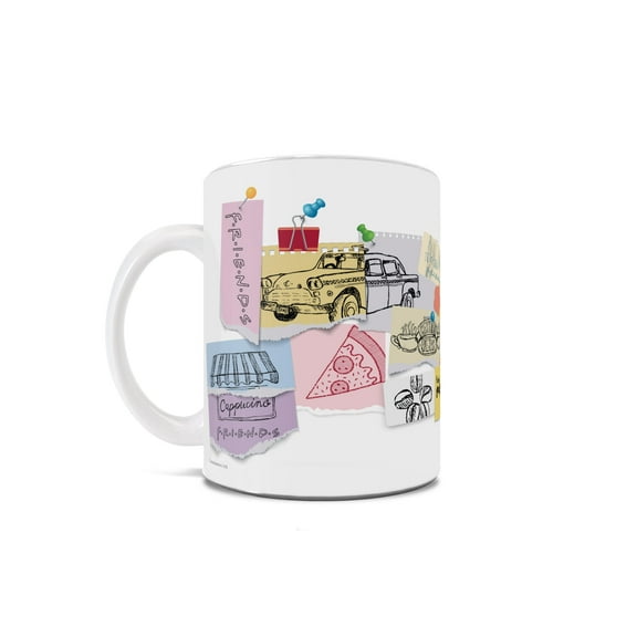 Friends: The Television Show 30th Anniversary (30th Anniversary Doodles) 11 oz Ceramic Mug