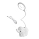 thumbnail image 2 of 2x LED Lámpara de escritorio atención ojos, 3 iluminación, ajuste de brillo Gloria Lámpara de lectura portátil, 2 of 9