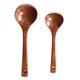 thumbnail image 1 of Cucharón de pala para arroz pulido, artículos domésticos de cocina de madera, 2 uds. Sincero Electrónica, 1 of 5
