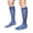 Blue, variant on Mens Silk Work Socks 2 Pack, Breathable Ultra Thin Nylon Dress Socks Over the Calf for Causal Business, Black