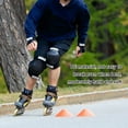 thumbnail image 4 of Yuarrent Paquete de 25 discos de fútbol, ​​pista de fútbol de plástico, conos de marcado archivados, ayudas portátiles para Deportes y aire libre, 4 of 6