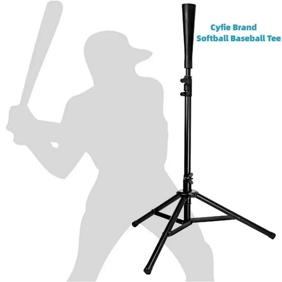 Softball Baseball Tee Batting Tee for Kids Teen Adult Youth Hitting Tee Ball Stand 29.5 in 44.5 in Cyfie