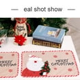 thumbnail image 4 of NCWSO Placemats Santa Mat Dress-Up Christmas Table Placemat | Holiday Kitchen & Dining Table Decorations, 1Pc Kitchen Table Set Deals, 4 of 8