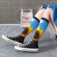 thumbnail image 5 of Sigee Sky Golden Sunflower Field B for Socks for Men Women Socks Stocking Compression Socks, 5 of 6