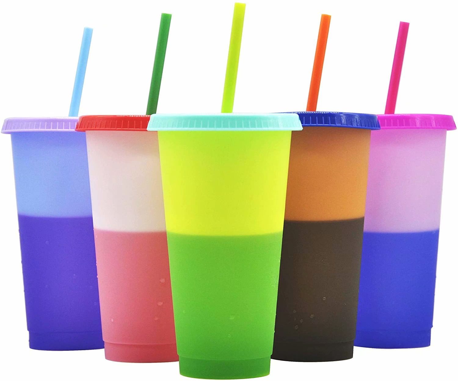 Colored Plastic Cup Set - SE-2952 - Products