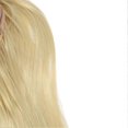 thumbnail image 4 of Long Straight Wigs Heat Resistant Middle Center Part High Density Long Full Hair Wigs with Internal Mesh Net for Cosplay Parties Gold, 4 of 4
