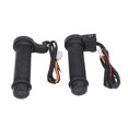 thumbnail image 2 of 2 piezas de empuñaduras eléctricas calefactables de 12 V, temperatura ajustable, calentador de manos de invierno para manillar de 7/8 pulgadas, color negro, 2 of 5