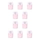 thumbnail image 3 of Toystoory Jabón Papel a mano Desechable Perfumado Limpieza portátil Rebanada para acampar Suministros para la piel Caja de baño Espuma Rosa rosada 10piezas, 3 of 6