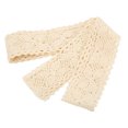 thumbnail image 5 of Cinta de encaje, hilo de algodón, 20 yardas, accesorios decorativos huecos para decoración de ropa, cortina DIY, color beige, 5 of 5